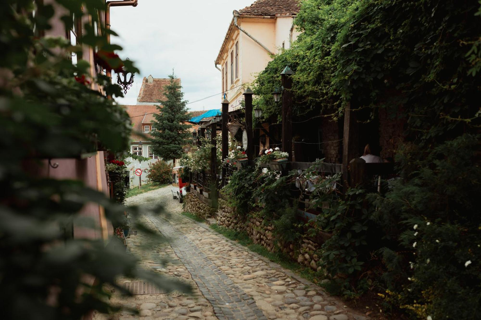Casa Leonhardt Apartamento Sighişoara Exterior foto